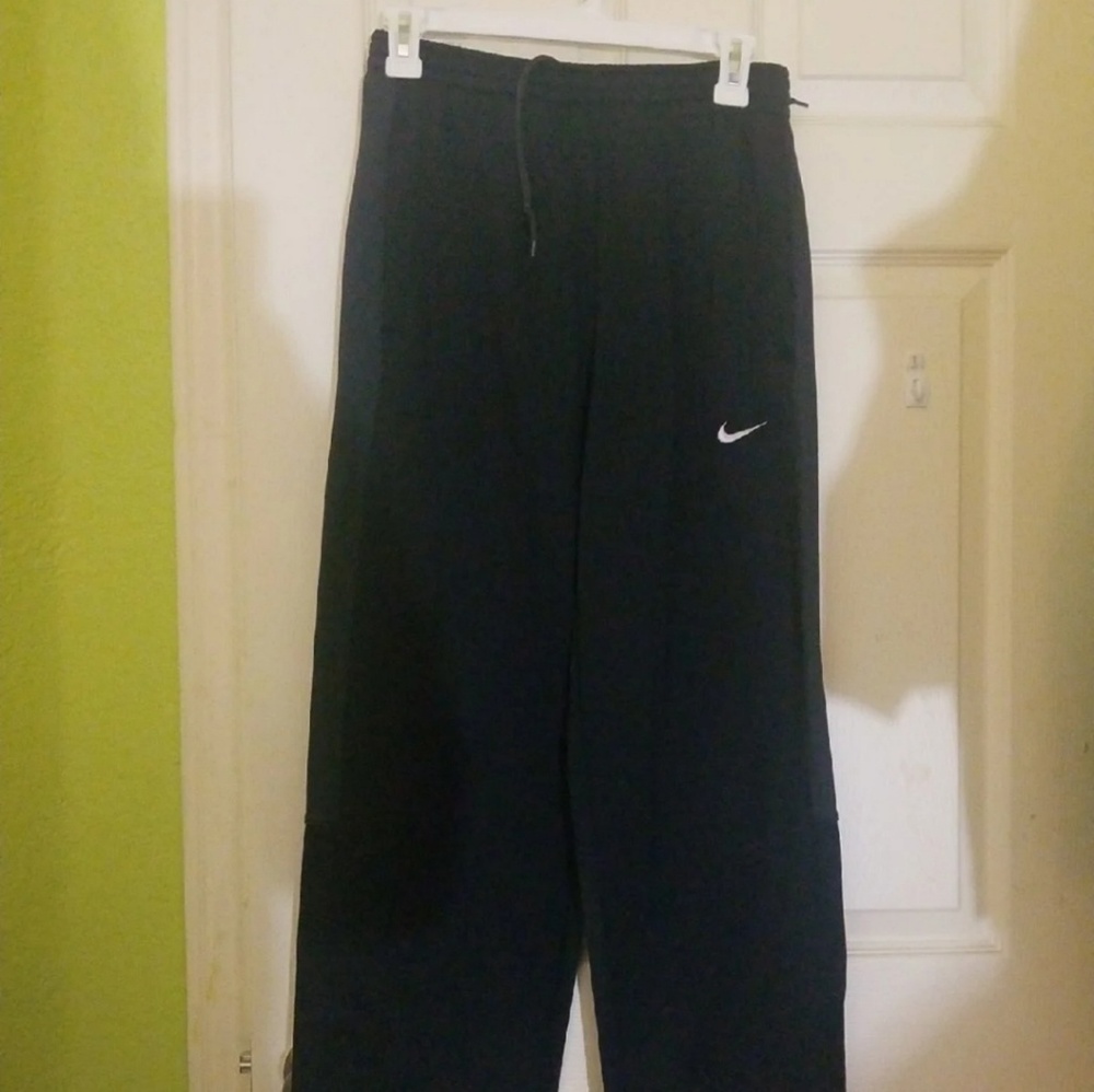 Black & Gray Nike Sweatpants